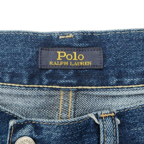 Polo Ralph Lauren Jean Neale Women Size 29 Button Fly Distressed Loose Boyfriend - Picture 3 of 15
